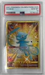 Mew (Secret) - 025/025 - Secret Rare - PSA 10